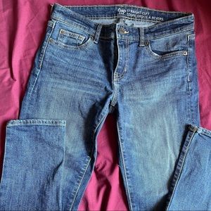 Gap Straight Cuff Jeans